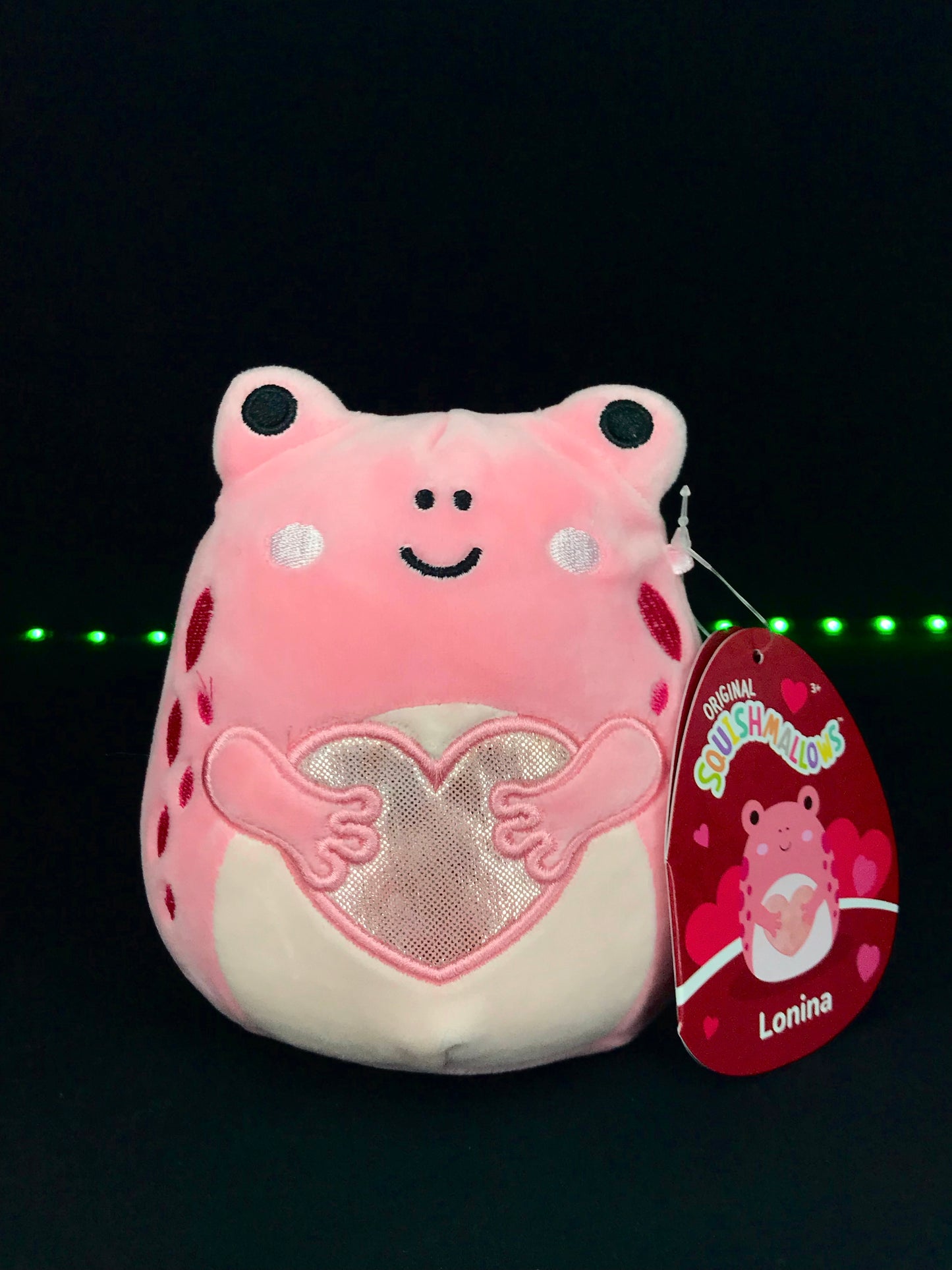 Squishmallow 4” Lonina the Frog