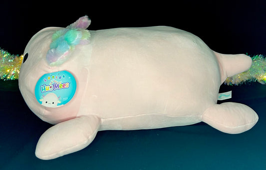 Squishmallow 20" Archie the Axolotl Laying Hug Mee