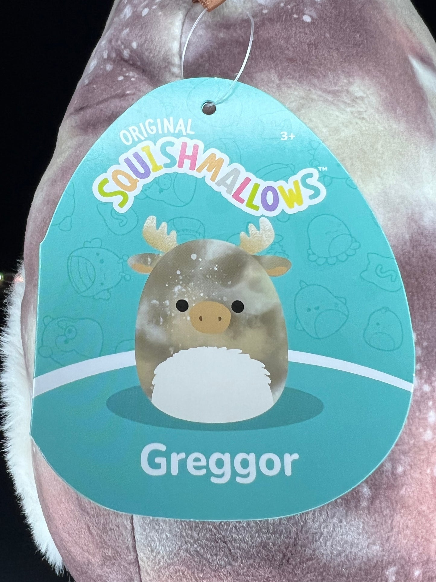 Squishmallow 8” Greggor the Moose.