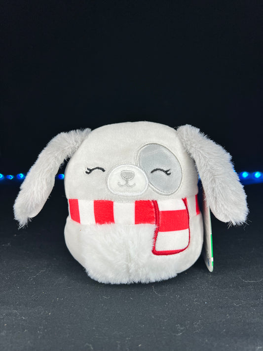Squishmallow 5” Ivy the Grey Dog