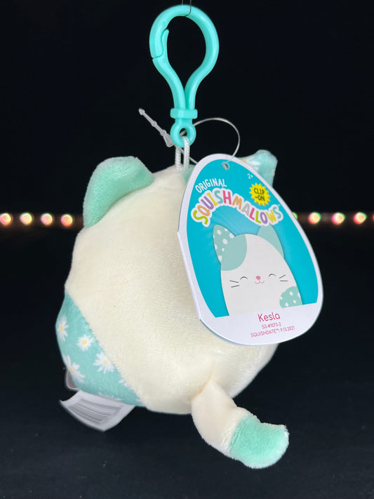 Squishmallow 3.5” Clip Kesla the For.