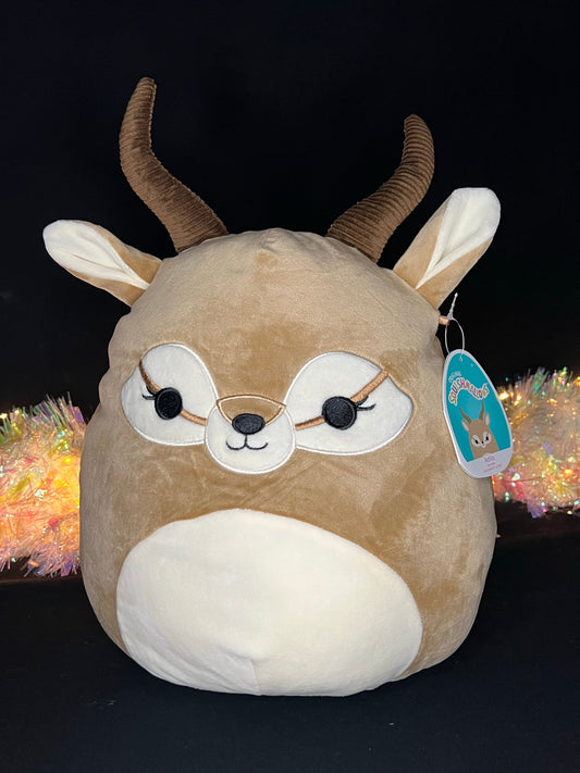 Squishmallow 12” Adila the Gazelle Plush Sweet Magnolia Charms