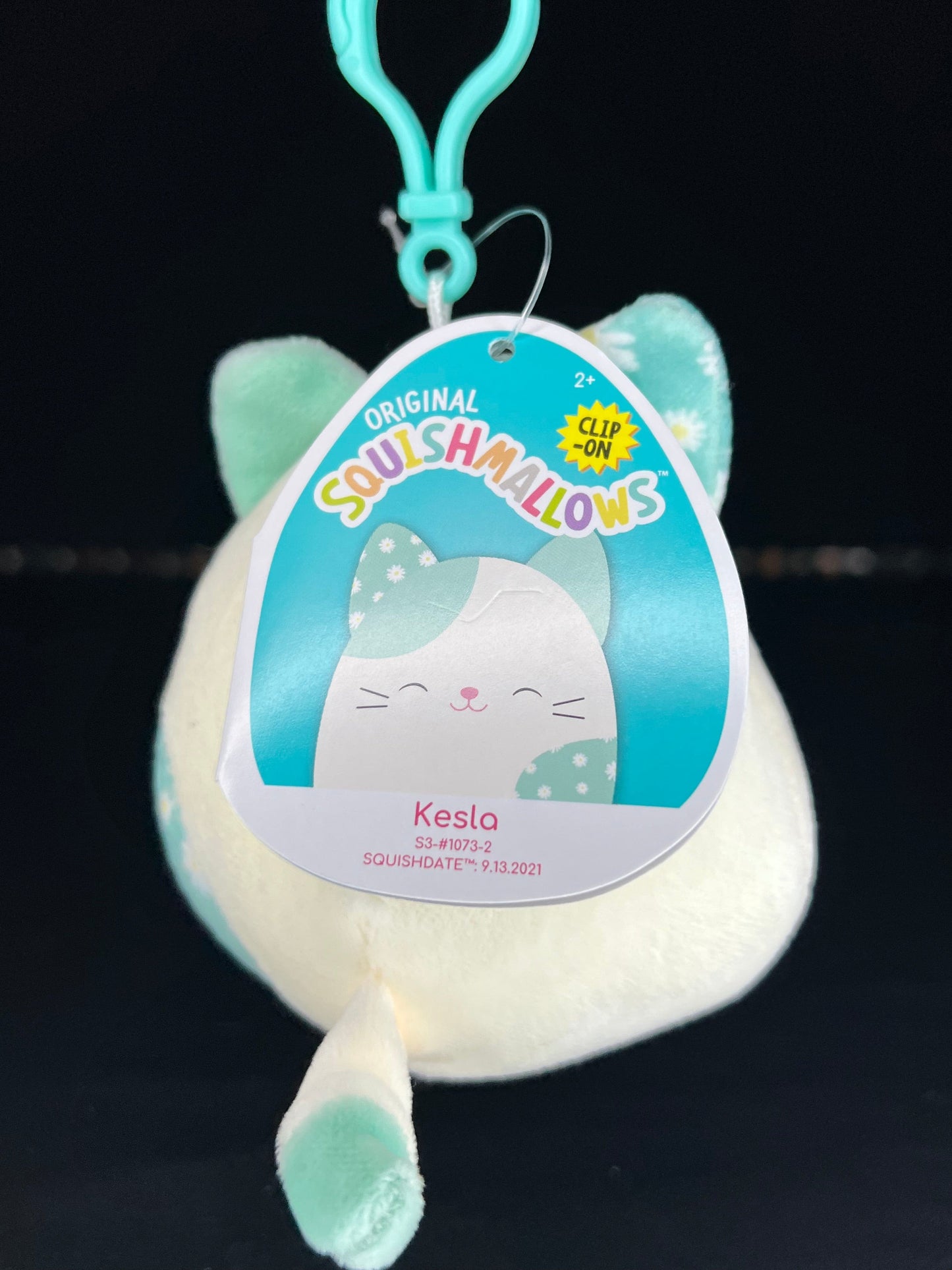 Squishmallow 3.5” Clip Kesla the For.