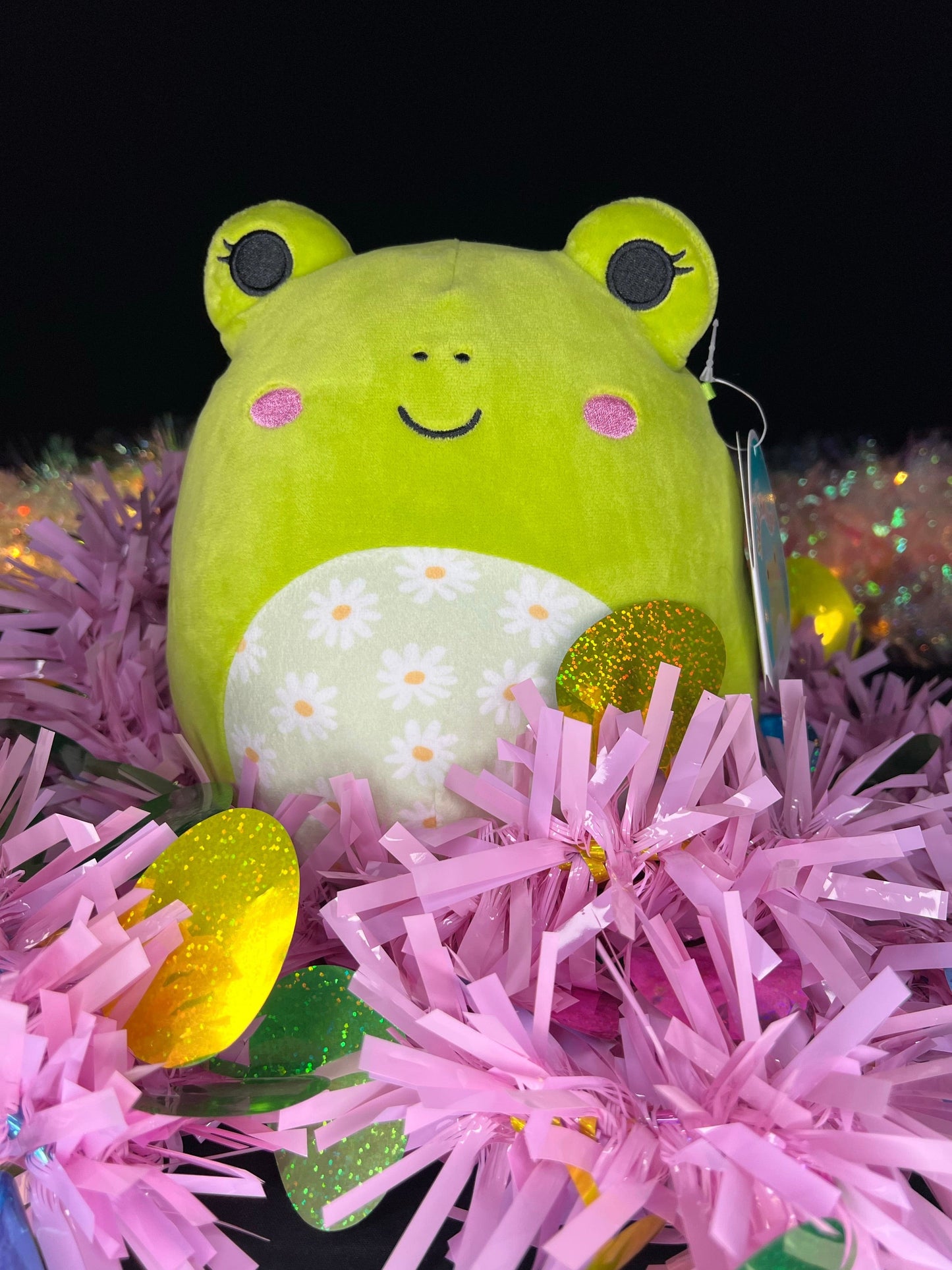 Squishmallow 8” Wendy the Frog Spring Plush.