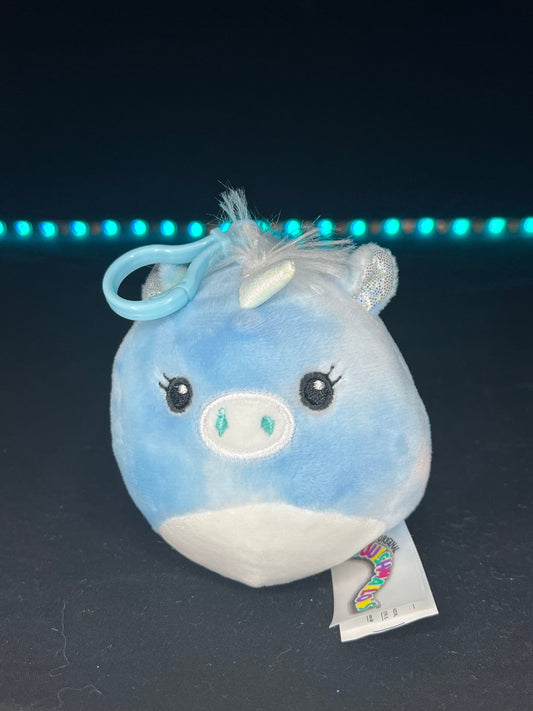 Squishmallow 3.5” Gwen the Unicorn Clip | Sweet Magnolia Charms.