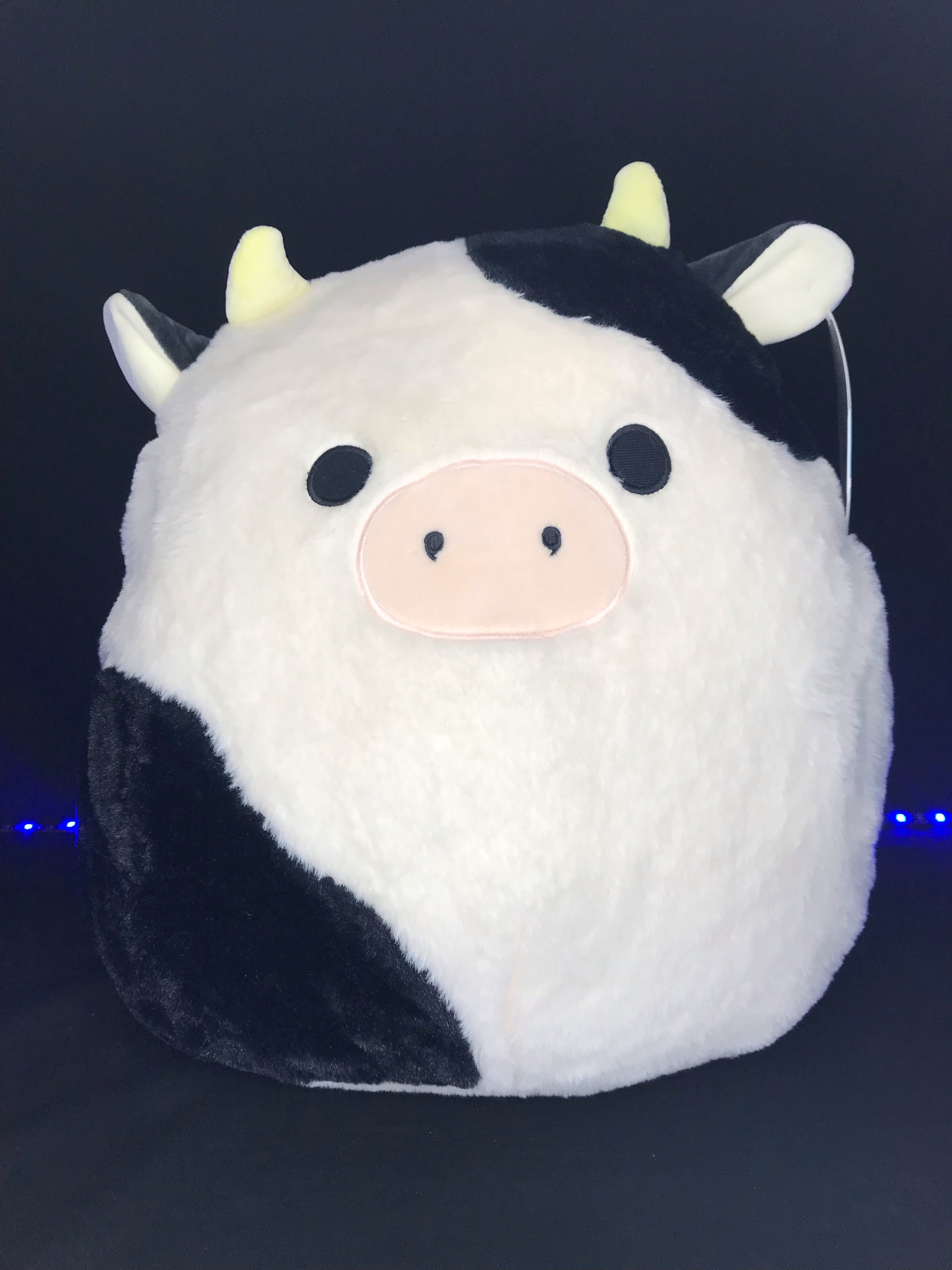Squishmallows 16" Fuzz-A-Mallow Connor The Cow - Ultra Soft Plush Toy