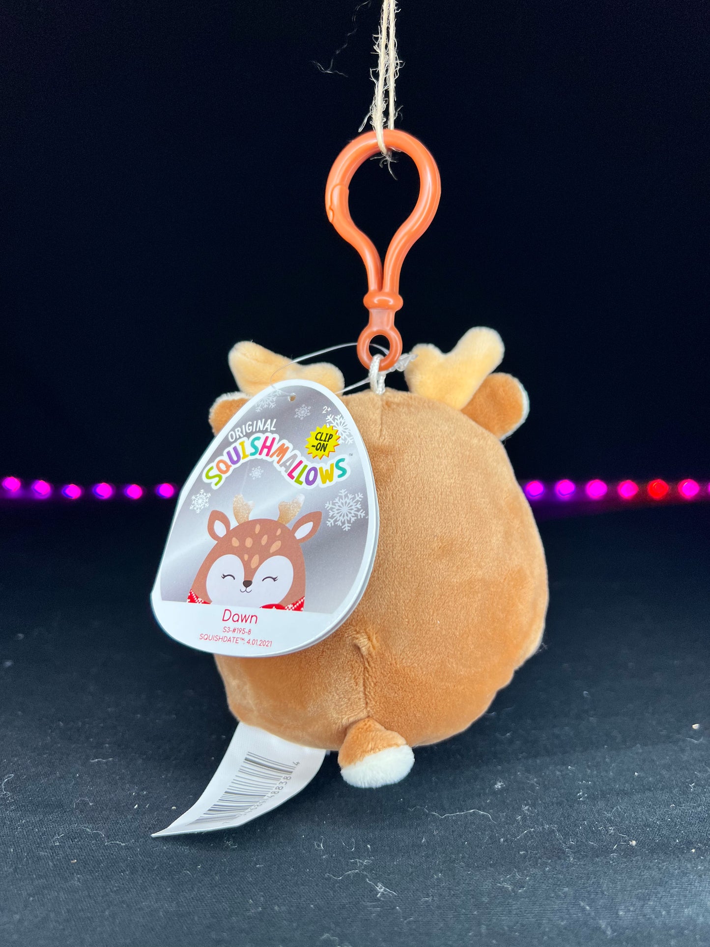 Squishmallow 3.5” Dawn the Deer Clip On