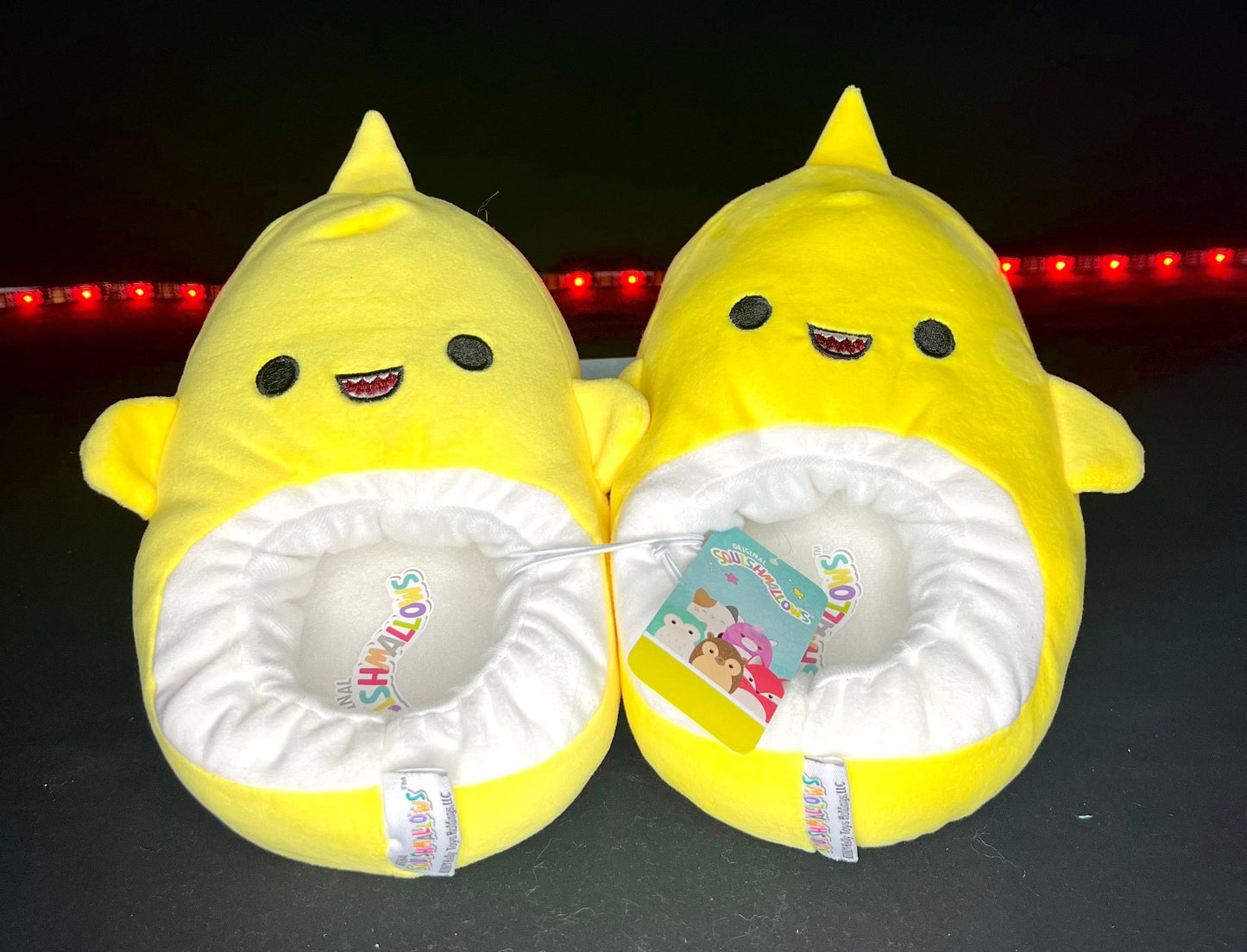 NEW Squishmallow Yellow Shark Slippers | Sweet Magnolia Charms.