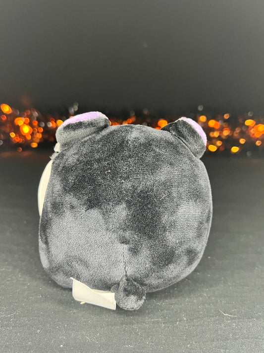 Squishmallow 4” Shellie the Skeleton Bear.
