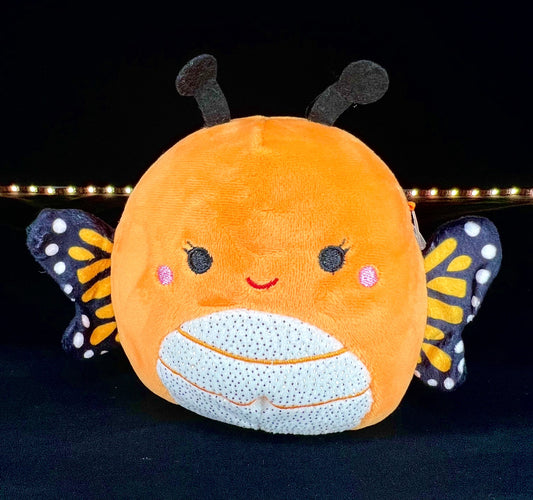 Squishmallow 5” Mony the Monarch Butterfly.