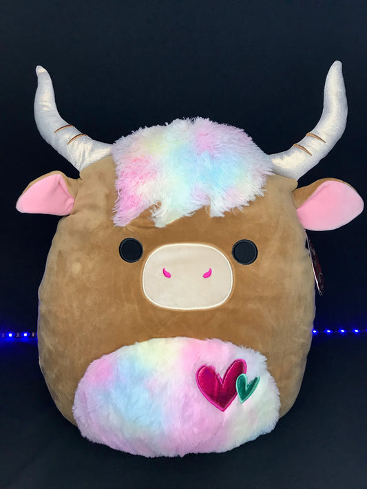 Squishmallow 16” Candela the Cow