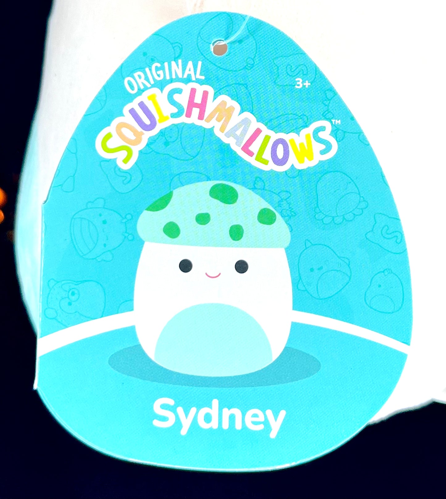 Squishmallow 7.5” Sydney the Teal Mushroom.