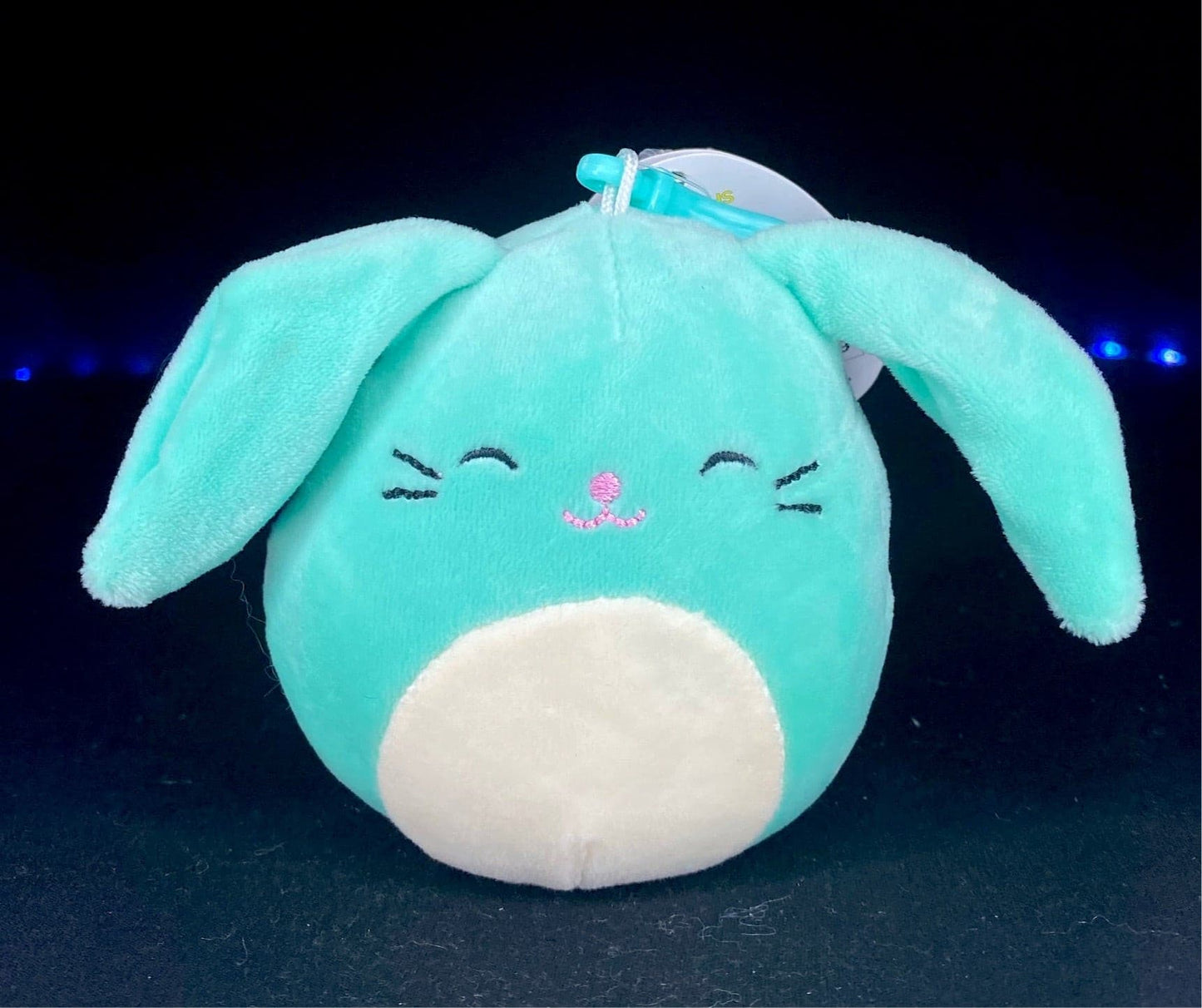 Squishmallow 3.5” Sammy the Bunny Clip On Plush | Sweet Magnolia Charms.
