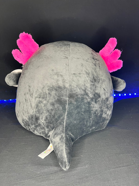 Squishmallow 14” Jaelyn the Black Pink Axolotl