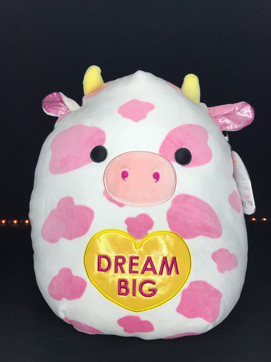Squishmallow 12” Evangelica the Strawberry Cow