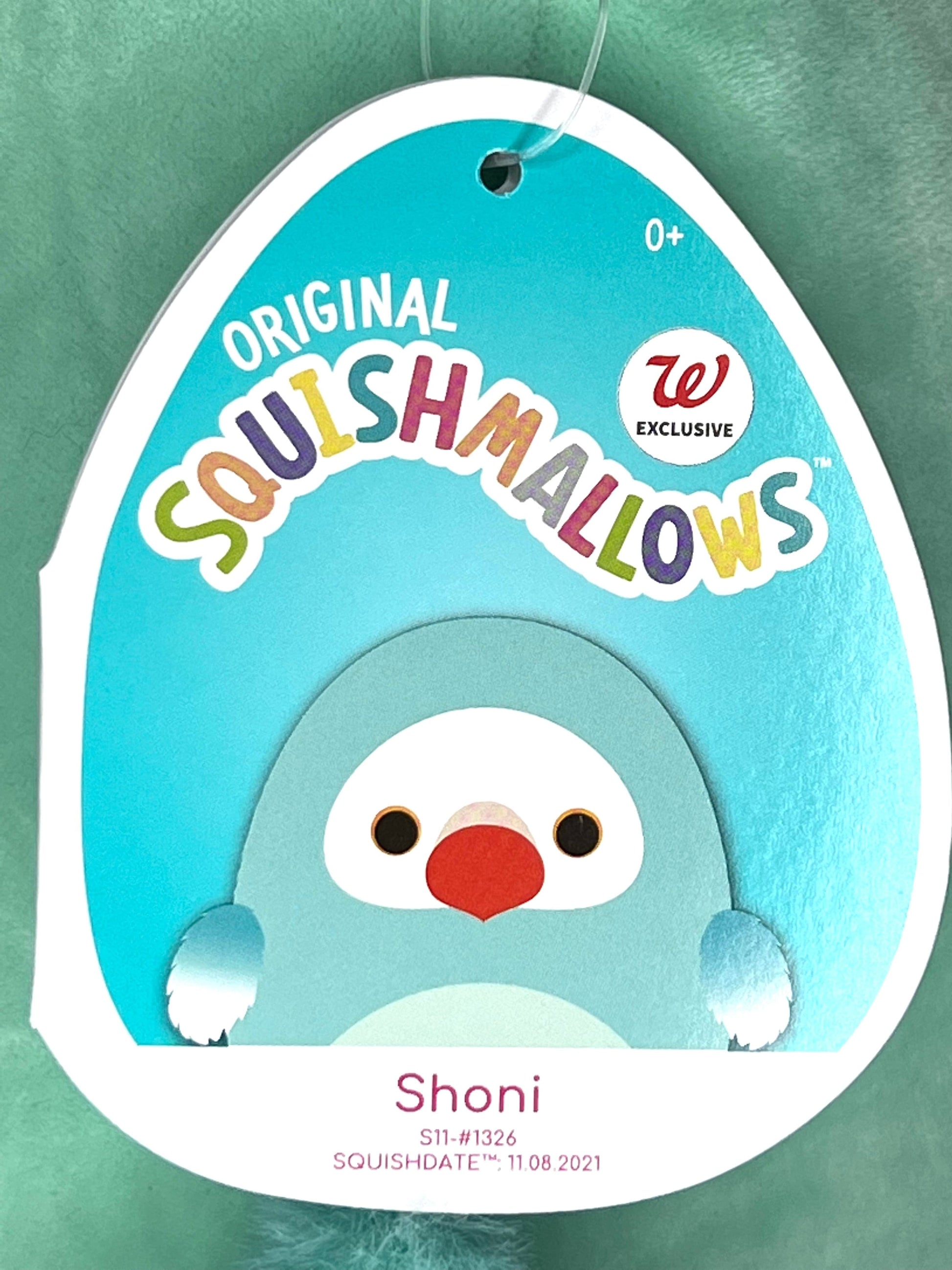 Squishmallow 11” Shoni the DoDo Bird.