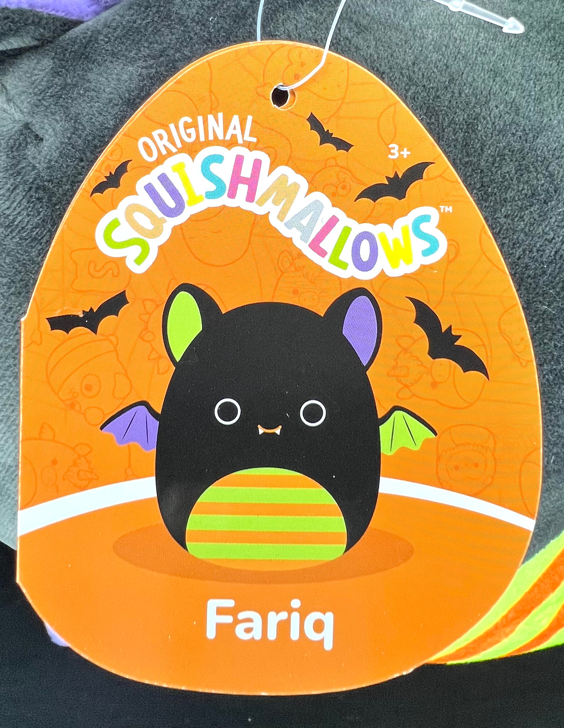 Squishmallow Fariq the Bat.