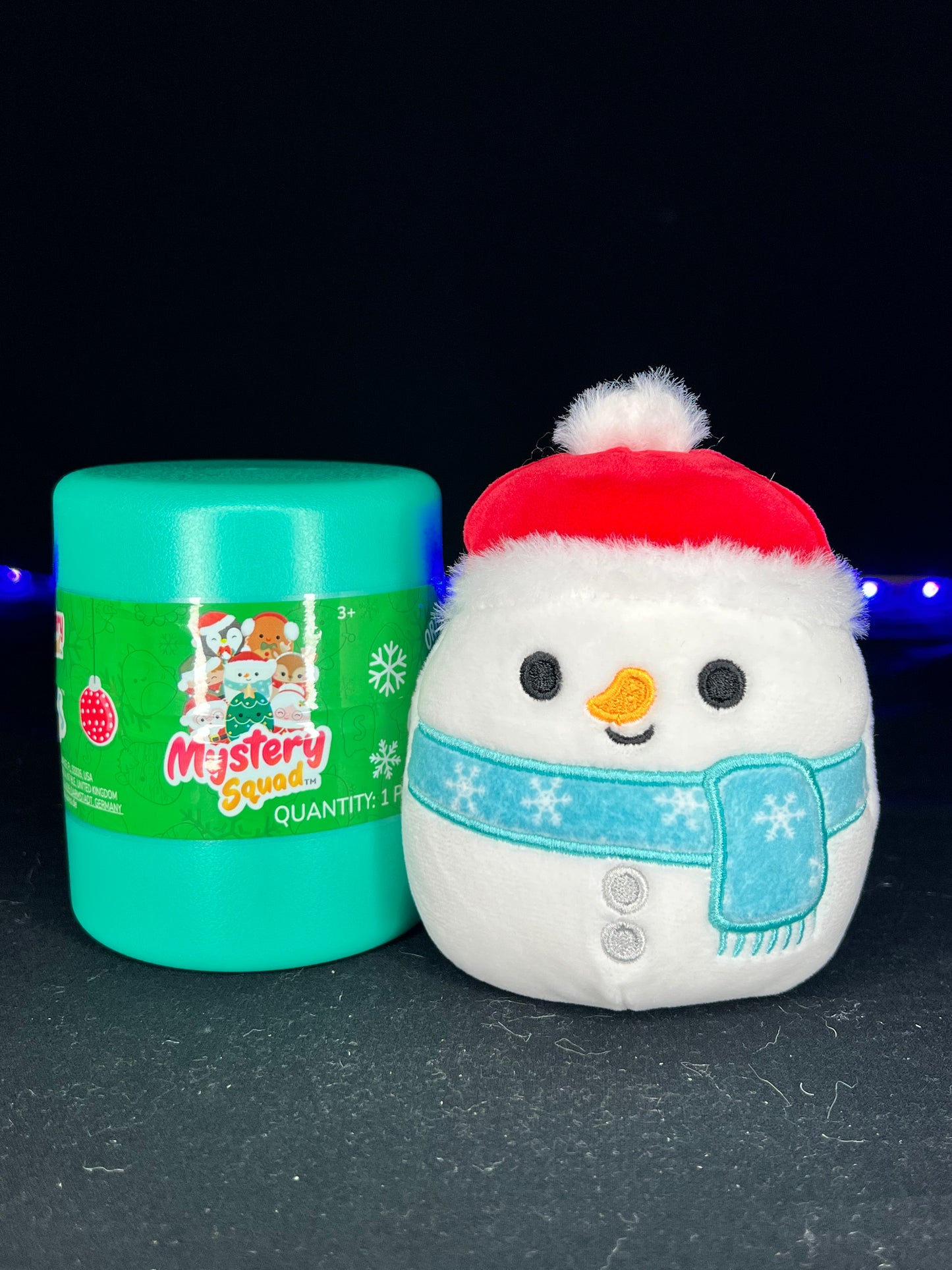 Squishmallow 4” Snowman Holiday Capsule