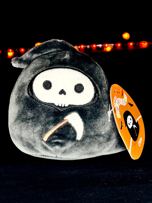 Squishmallow 4” Otto the Grim Reaper.