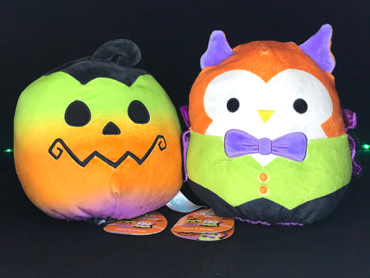 Squishmallow 8” Johan and Ellette Reversible Plush