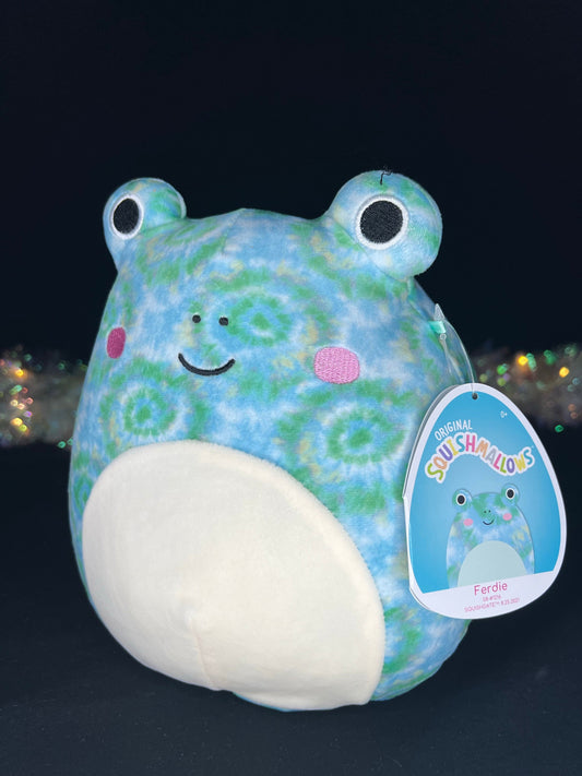 Squishmallow Ferdie the Frog Plush.