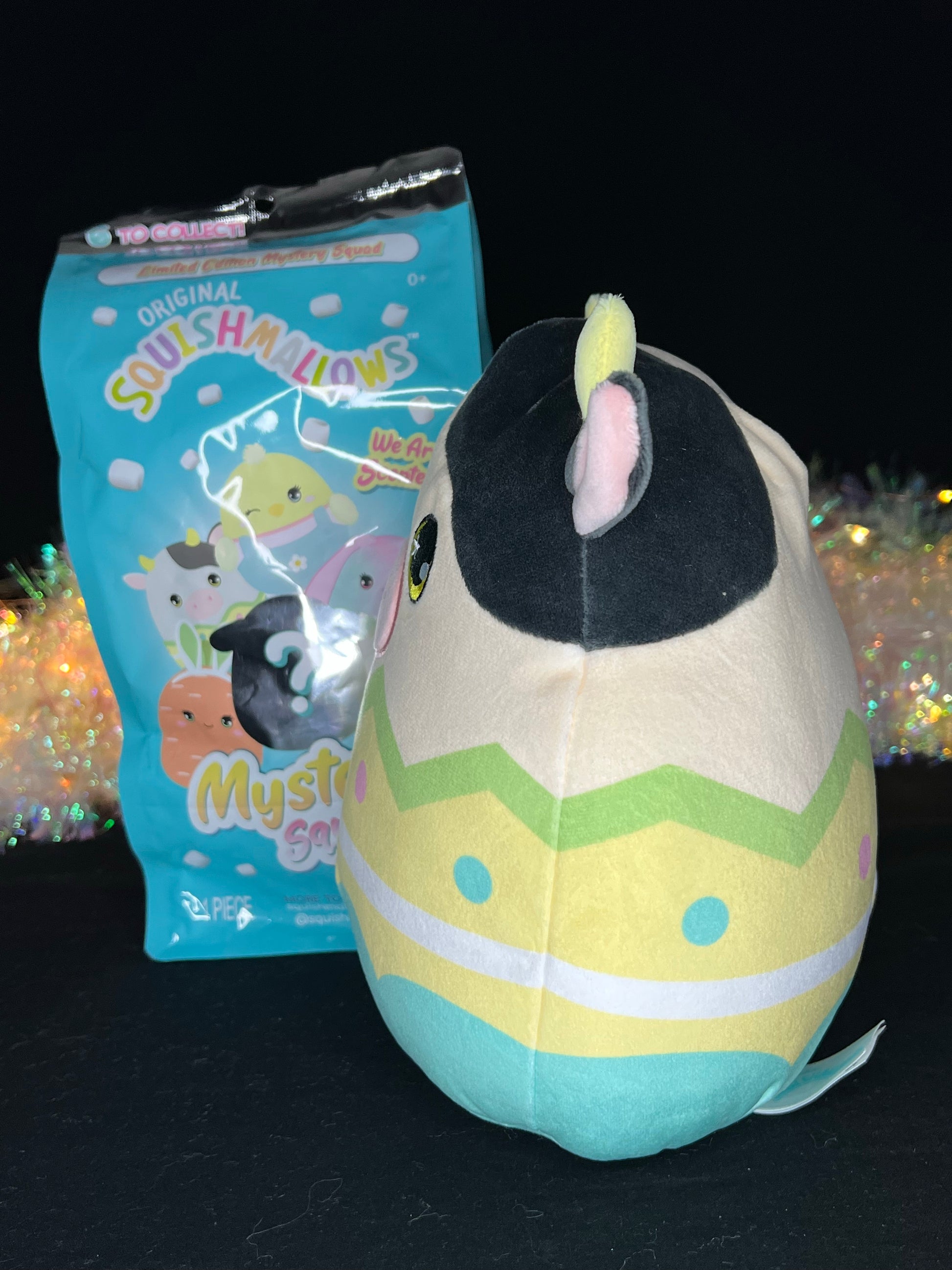 Squishmallow 8” Easter Mystery Squad Scented Cow.