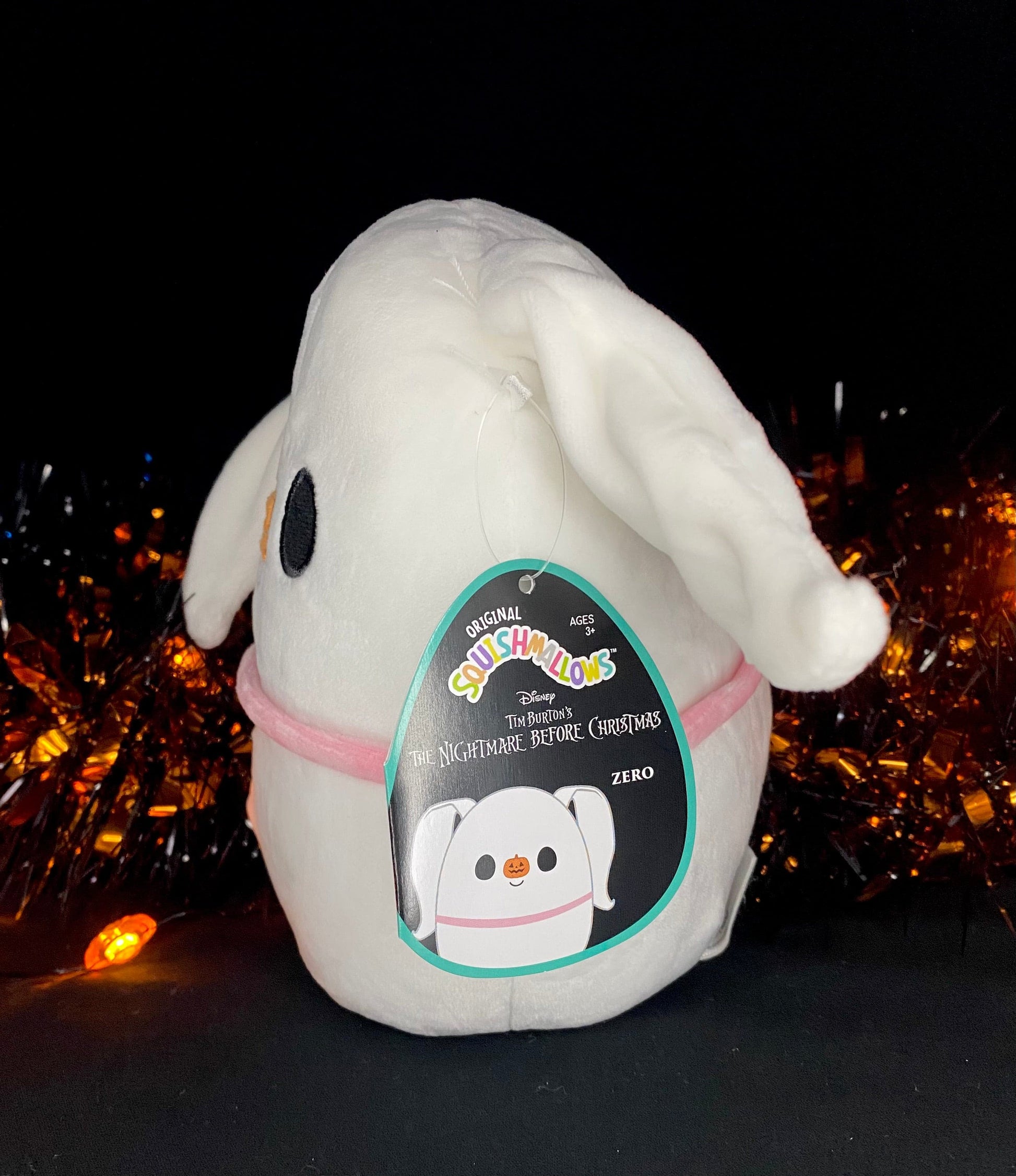 Squishmallow 7” Disney Nightmare Before Christmas ZERO Plush | Sweet Magnolia Charms.