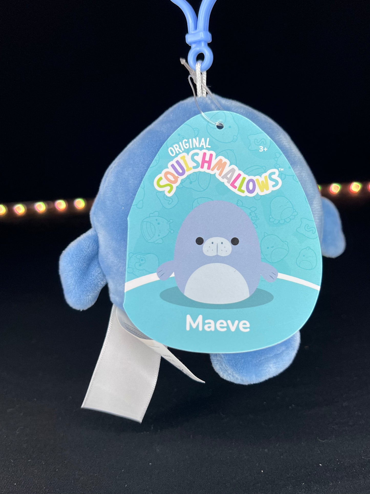 Squishmallow 3.5" Maeve the Manatee Clip