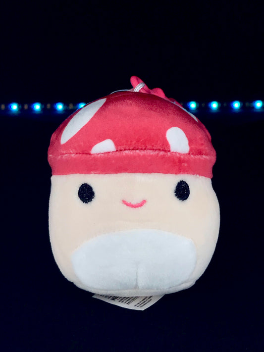 Squishmallow 3.5" Malcolm the Mushroom Clip