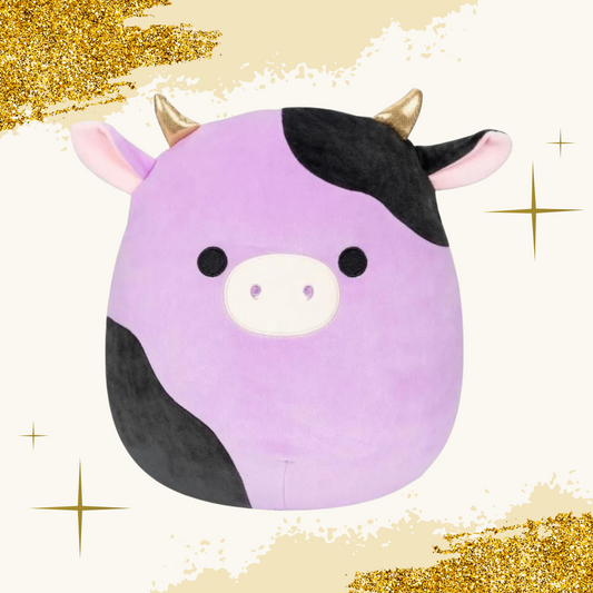 Squishmallow Alexie the Cow Plush