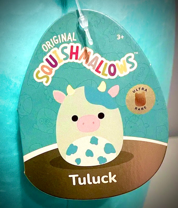 Squishmallow 16” Tuluck the Cow Limited Edition