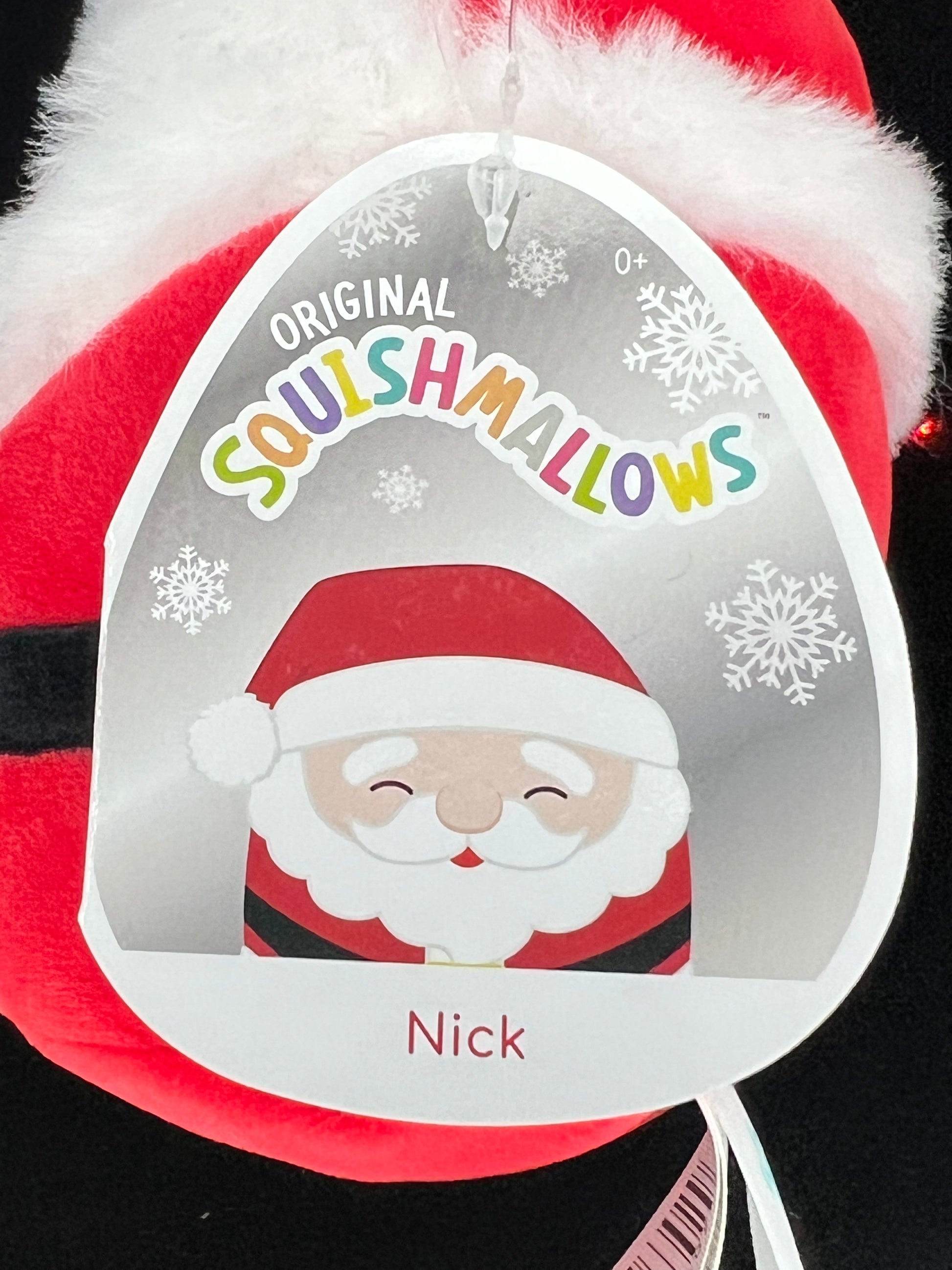 Squishmallow 5” Nick the Santa Claus.