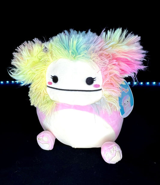 NEW Squishmallow Caparinne the Pink Bigfoot | Sweet Magnolia Charms.