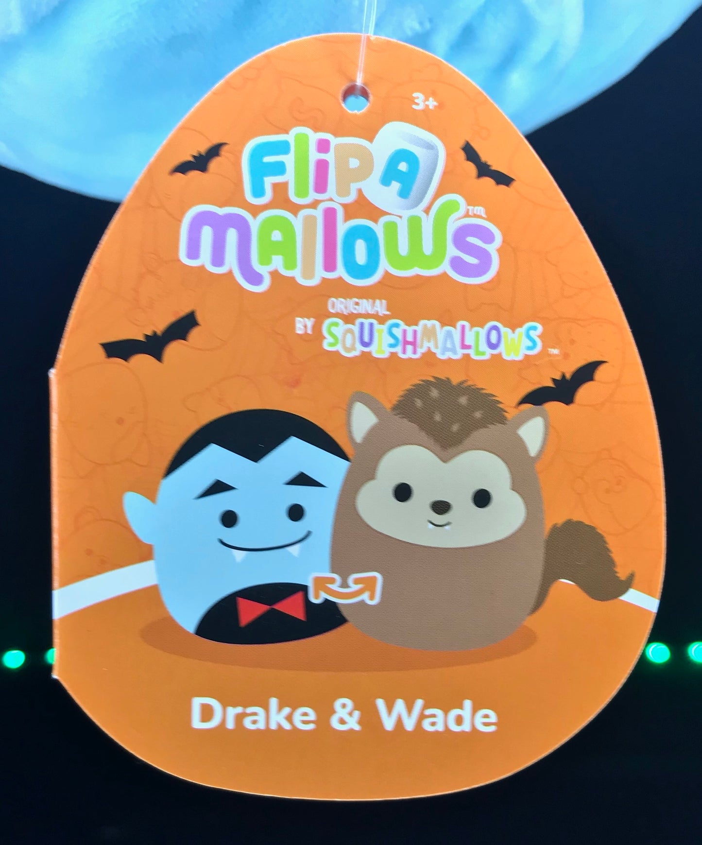Squishmallow 8” Drake and Wade Reversible Plush