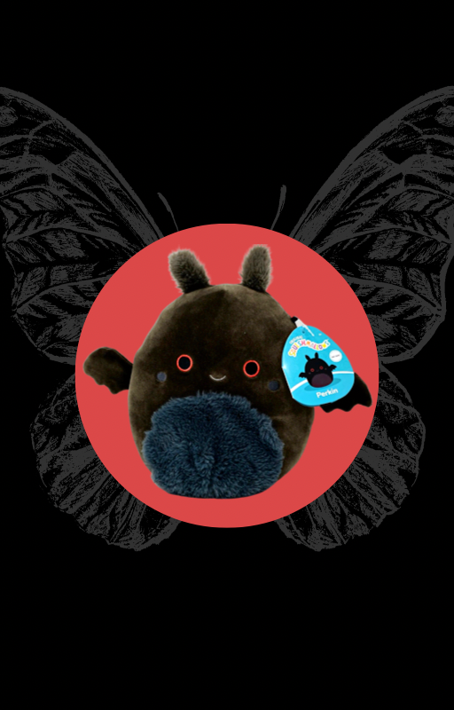 Squishmallow 8” Perkin the Moth