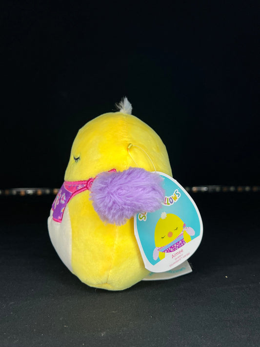 Squishmallow 5” Amiee the Chick Plush.