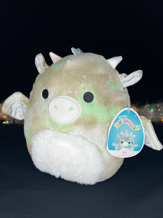 Squishmallow 8” Will the Dragon Plush | Sweet Magnolia Charms.