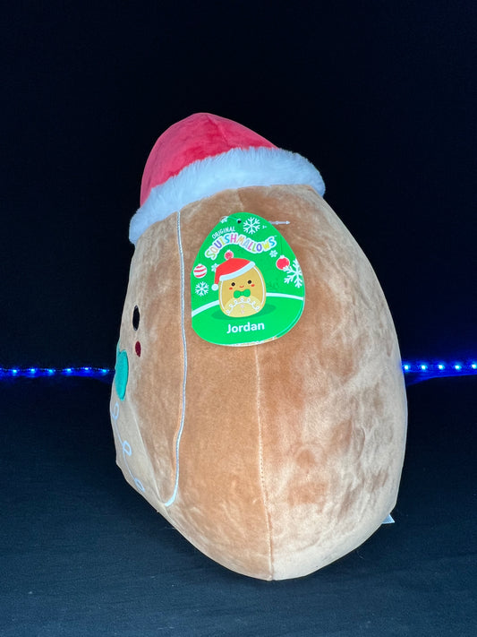 Squishmallow 12” Jordan the Gingerbread
