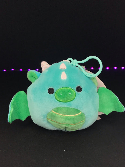 Squishmallow 3.5" Dalton the Dragon Clip