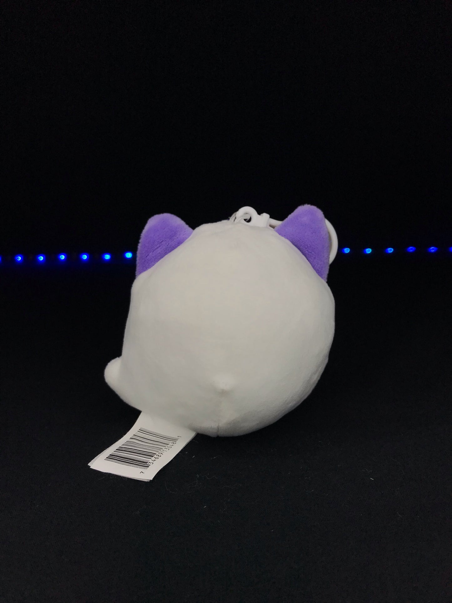 Squishmallow 3.5” Gerik the Ghost Cat Clip